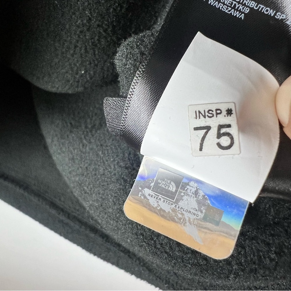 NEW The North Face Black Denali Crop Jacket - Black - Picture 6 of 8